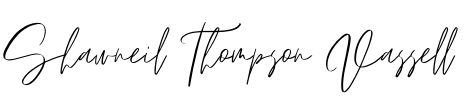 Shawneil Thompson Vassell Signature